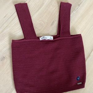 Hollister | sweater crop tank